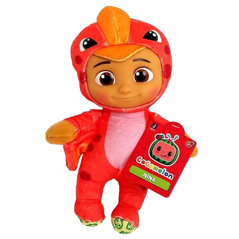 CoComelon: Little 8 Inch Plush - Dino Nina Toys & Games Jazwares