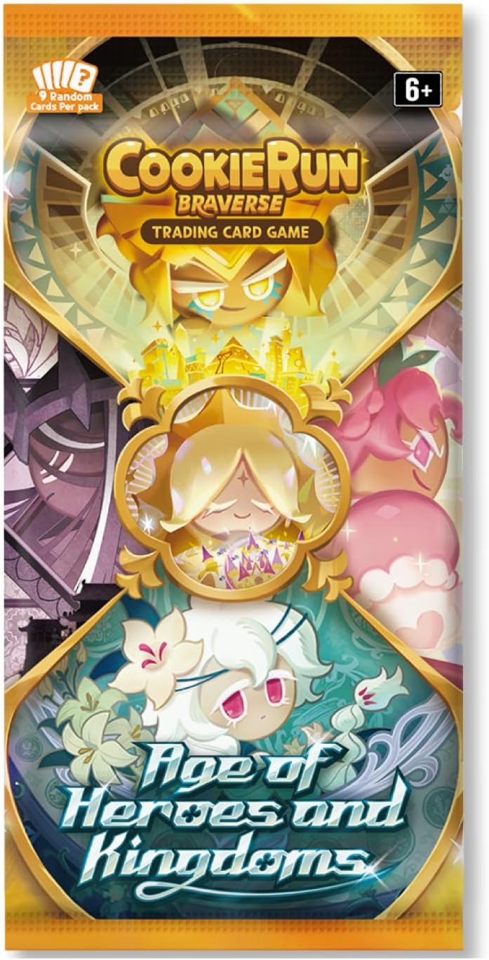 CookieRun Braverse TCG: Age of Heroes and Kingdoms Booster Box - 28 Packs Card Game Devsisters