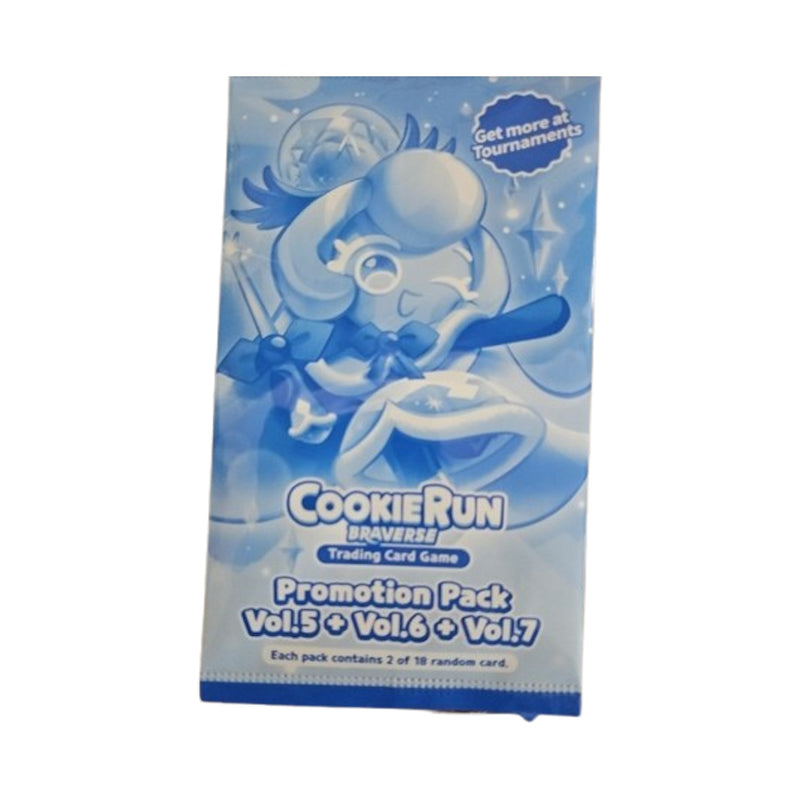 CookieRun Braverse TCG: Promotion Pack Vol. 5/6/7 Card Game Devsisters