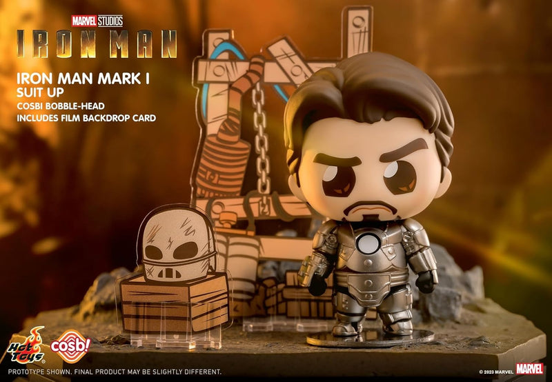 Cosbi Bobble-Head Collection: Series 1 Iron Man Tony Stark - 1-Random Figure Toys & Games Hot Toys