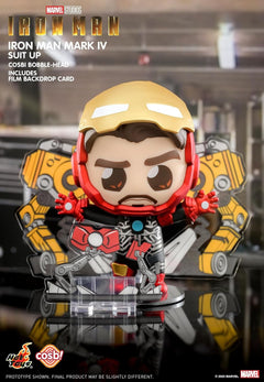 Cosbi Bobble-Head Collection: Series 1 Iron Man Tony Stark - 1-Random Figure Toys & Games Hot Toys