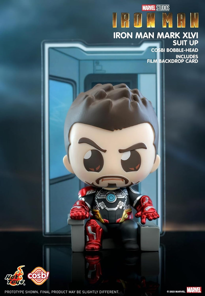 Cosbi Bobble-Head Collection: Series 1 Iron Man Tony Stark - 1-Random Figure Toys & Games Hot Toys