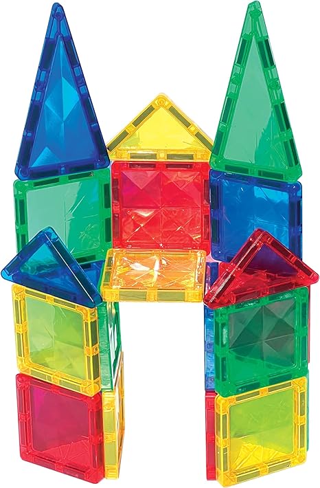 Crayola: Mini Bold PIP - 24 Piece Magnetic Tile Set Toys & Games Create On
