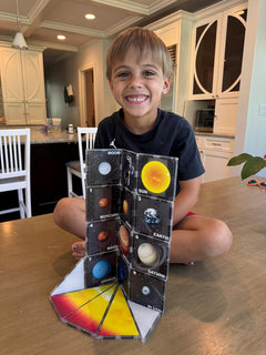 NASA: Rocketship Magnetic Tile Set Toys & Games Create On