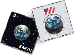 NASA: Rocketship Magnetic Tile Set Toys & Games Create On