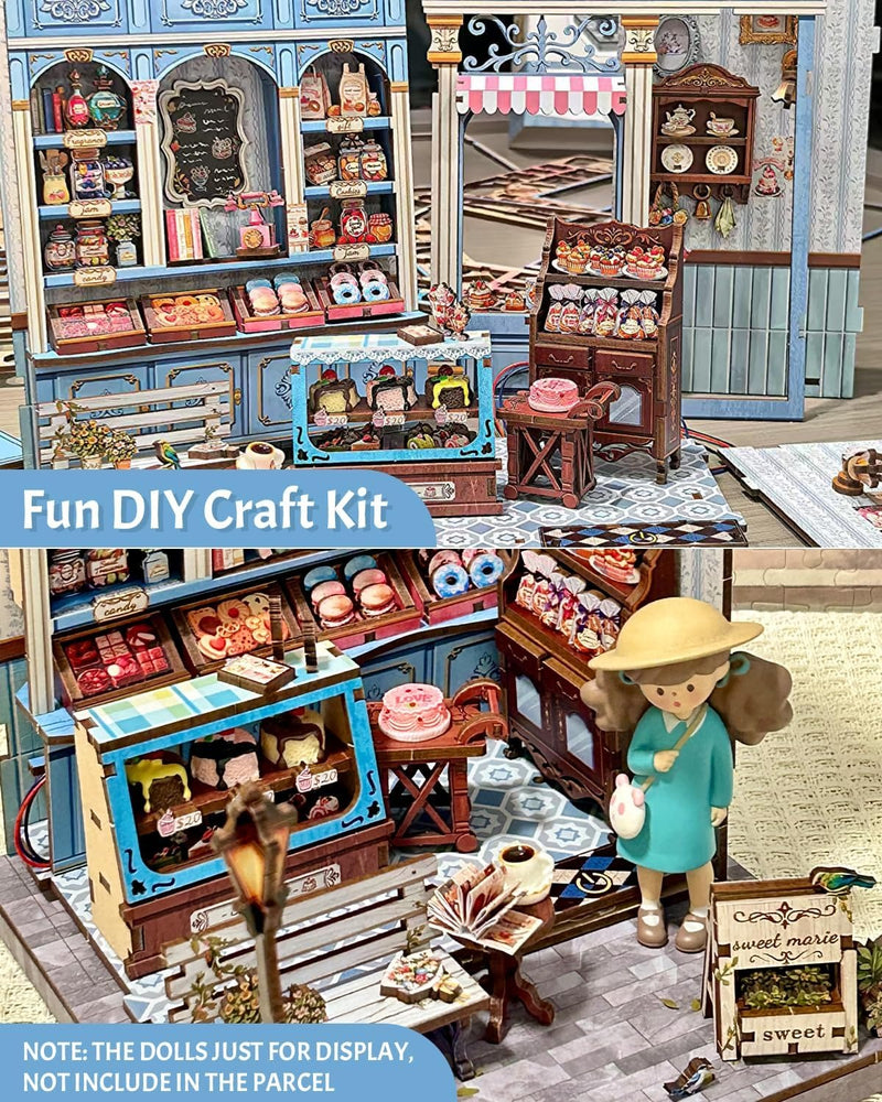 CuteBee: City Walk - Sweet Marie DIY Miniature House Model Kit CuteBee