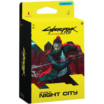 Cyberpunk TCG: Welcome to Night City Starter Deck - Embracing Power Card Game WeirdCo
