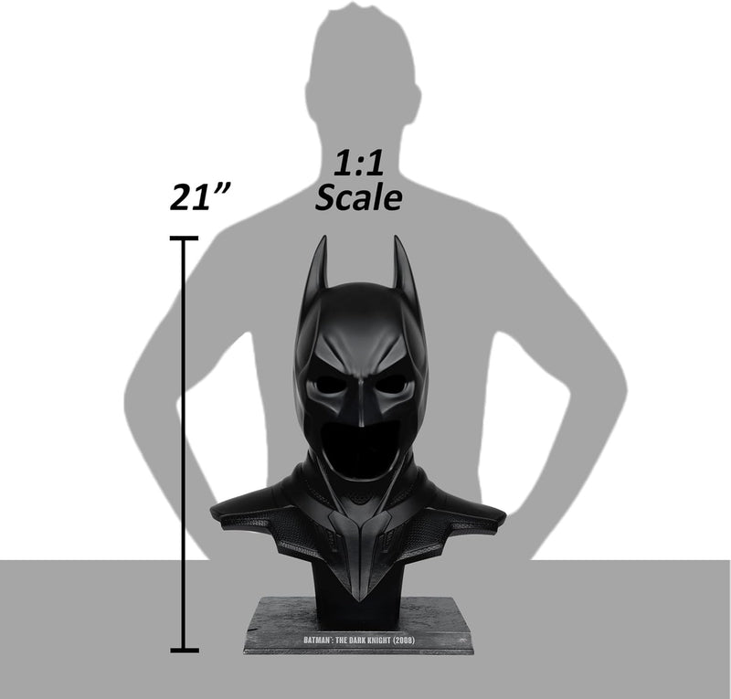 DC Direct: Batman: The Dark Knight 2008 Cowl Replica - 1:1 Scale Toys & Games McFarlane Toys