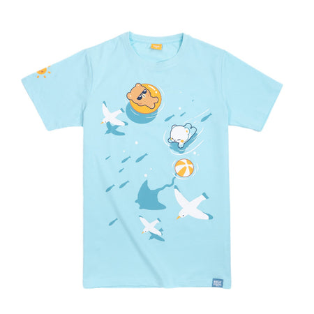 Ocean T-Shirt T-Shirts Milk Mocha Bear