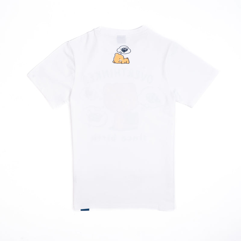 Overthinker T-shirt T-Shirts Milk Mocha Bear
