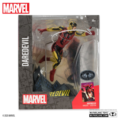 Marvel Collection WV3: Daredevil Issue #600 Scene Figure Platinum Edition - 1:10 Scale Toys & Games McFarlane Toys