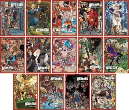 Delicious in Dungeon: The Complete Box Set - Vol. 1 - 14 Manga Yen Press