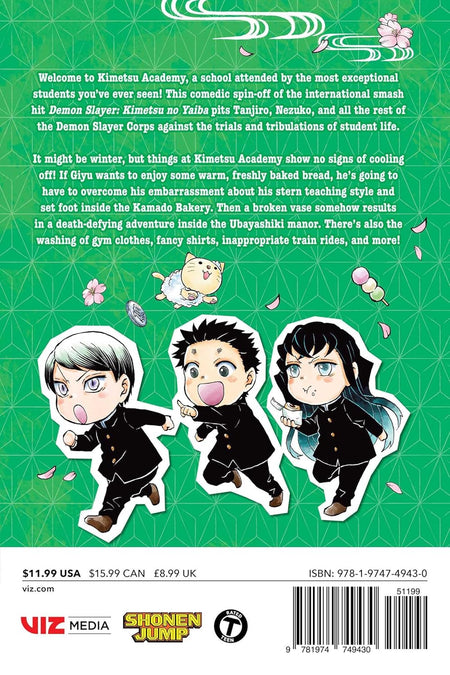 Demon Slayer Kimetsu Academy: Volume 4 Manga Viz Media