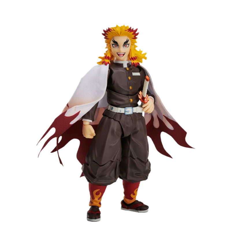 BUZZmod. Demon Slayer: Kimetsu no Yaiba - Kyojuro Rengoku 1/12 Version 2 Scale Action Figure Toys & Hobbies Aniplex of America
