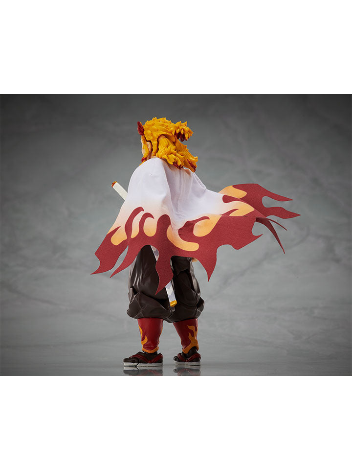 BUZZmod. Demon Slayer: Kimetsu no Yaiba - Kyojuro Rengoku 1/12 Version 2 Scale Action Figure Toys & Hobbies Aniplex of America
