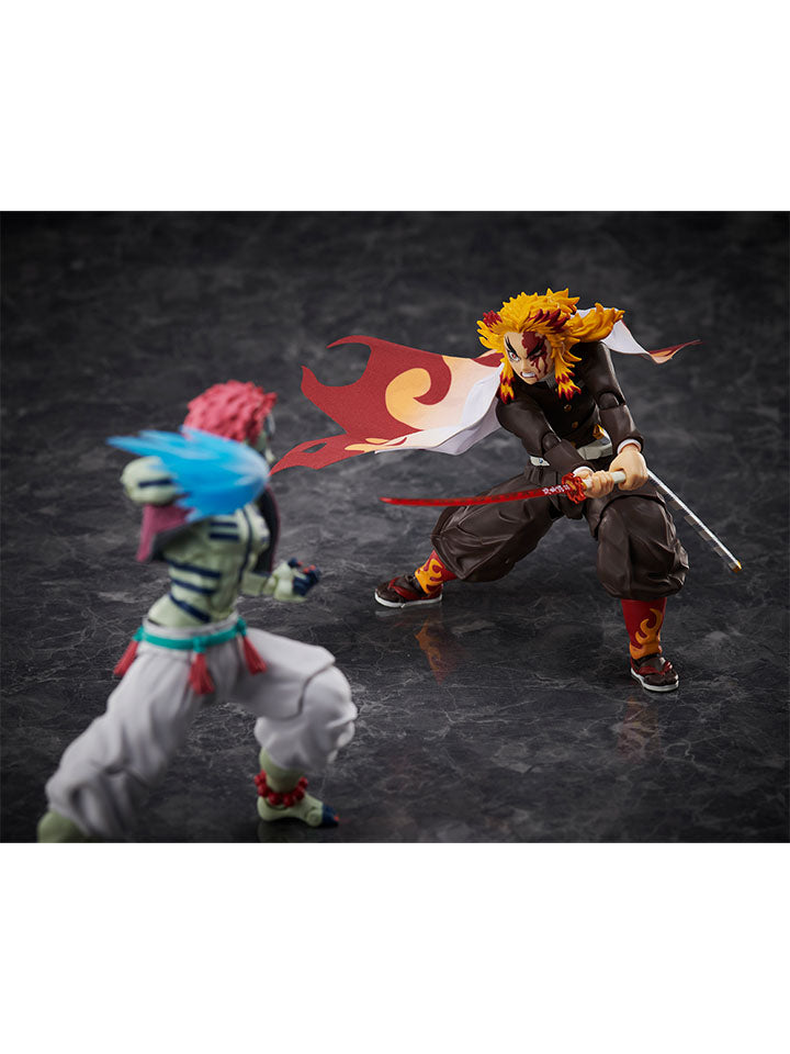 BUZZmod. Demon Slayer: Kimetsu no Yaiba - Kyojuro Rengoku 1/12 Version 2 Scale Action Figure Toys & Hobbies Aniplex of America