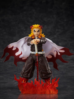 BUZZmod. Demon Slayer: Kimetsu no Yaiba - Kyojuro Rengoku 1/12 Version 2 Scale Action Figure Toys & Hobbies Aniplex of America