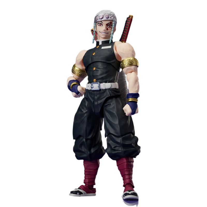 BUZZmod. Demon Slayer: Kimetsu no Yaiba, Tengen Uzui 1/12 Scale Action Figure Toys & Hobbies Aniplex of America