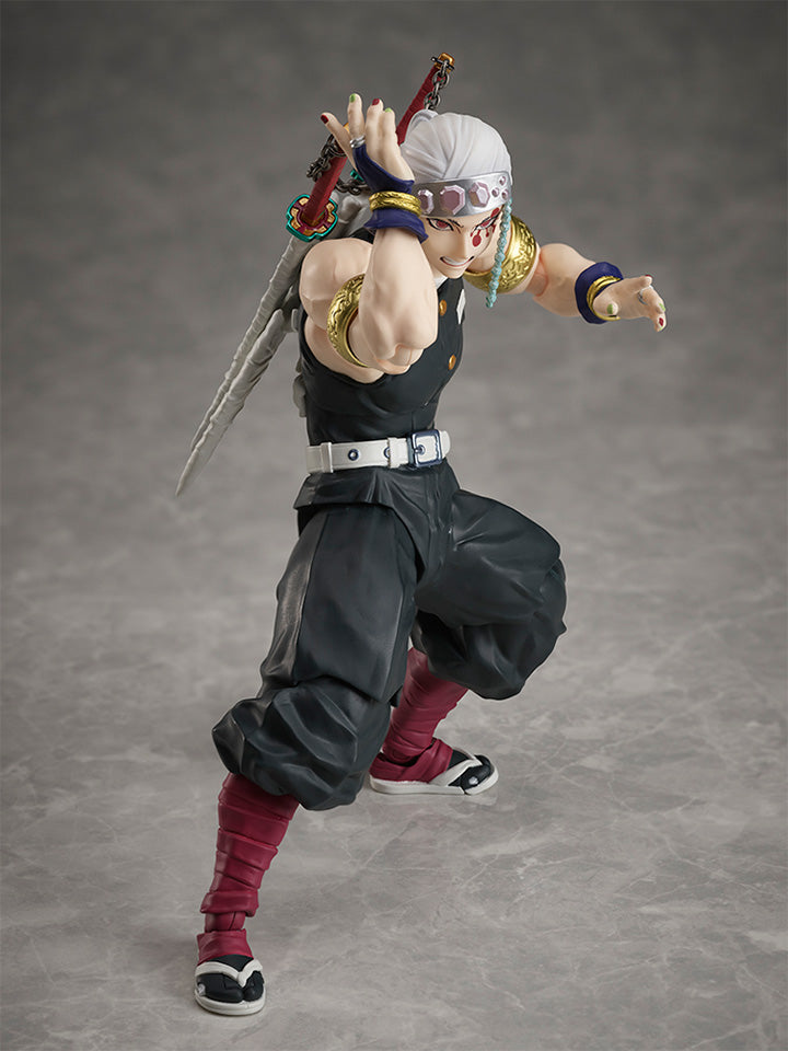 BUZZmod. Demon Slayer: Kimetsu no Yaiba, Tengen Uzui 1/12 Scale Action Figure Toys & Hobbies Aniplex of America
