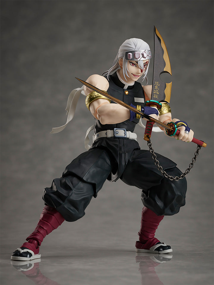 BUZZmod. Demon Slayer: Kimetsu no Yaiba, Tengen Uzui 1/12 Scale Action Figure Toys & Hobbies Aniplex of America