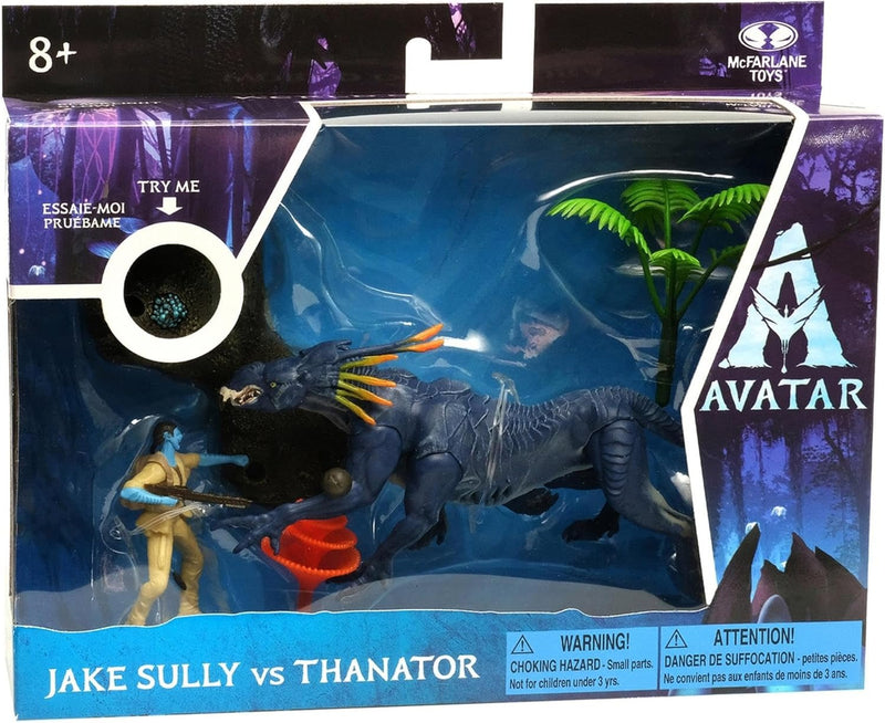 Disney Avatar: Jake Sully vs Thanator - Deluxe Action Set Toys & Games McFarlane Toys