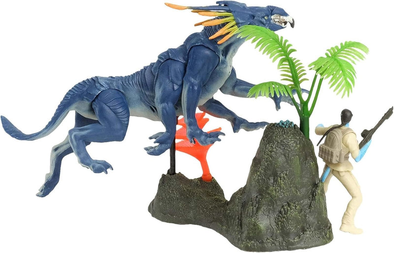Disney Avatar: Jake Sully vs Thanator - Deluxe Action Set Toys & Games McFarlane Toys