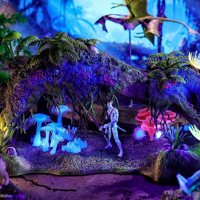 Disney Avatar: World of Pandora - Omatikaya Rainforest and Jake Sully Toys & Games McFarlane Toys