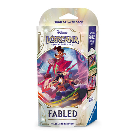 Disney Lorcana TCG: Fabled Starter Deck - Emerald/Ruby Card Game Ravensburger