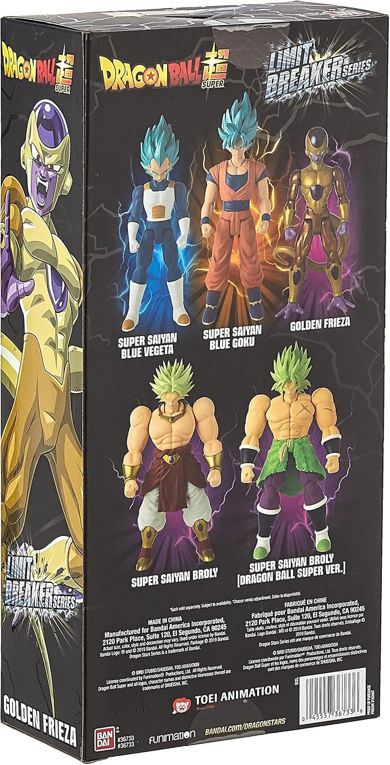 Dragon Ball Super - Dragon Stars: Golden Frieza Toys & Games Bandai Namco