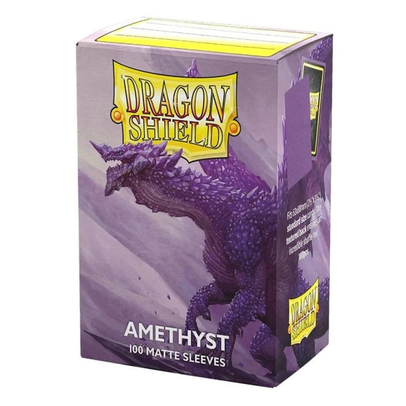 Dragon Shield Sleeves: Matte Amethyst - 100 Sleeves Card Game Dragon Shield