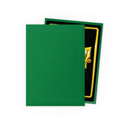 Dragon Shield Sleeves: Matte Emerald - 100 Standard Size Sleeves Card Game Dragon Shield