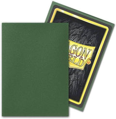 Dragon Shield Sleeves: Matte Forest Green - 100 Standard Size Sleeves Card Game Dragon Shield