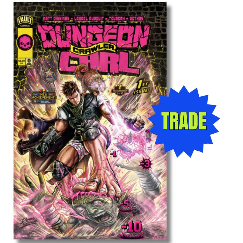 Dungeon Crawler Carl: #0 Dominic Glover Shopville Exclusive Trade Limited to 500 Comics Vault Comics