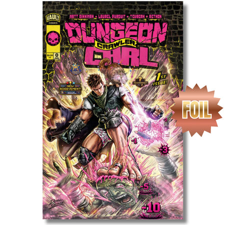 Dungeon Crawler Carl: #0 (Dominic Glover Shopville Exclusive FOIL CVR) 2026 Comics Vault Comics