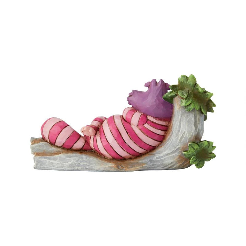 Enesco Disney Traditions: Alice in Wonderland - Cheshire Cat on Tree Collectible Enesco