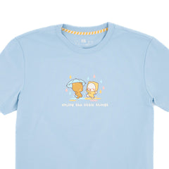 Milk Mocha Bear: Giordano x Milk Mocha Bear: Enjoy The Little Things T-Shirts Milk Mocha Bear