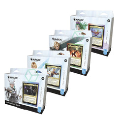 Magic: The Gathering TCG: Final Fantasy Collector Premium Edition Commander Decks - Includes All 4 Surge Foil Decks Card Game Wizards of the Coast