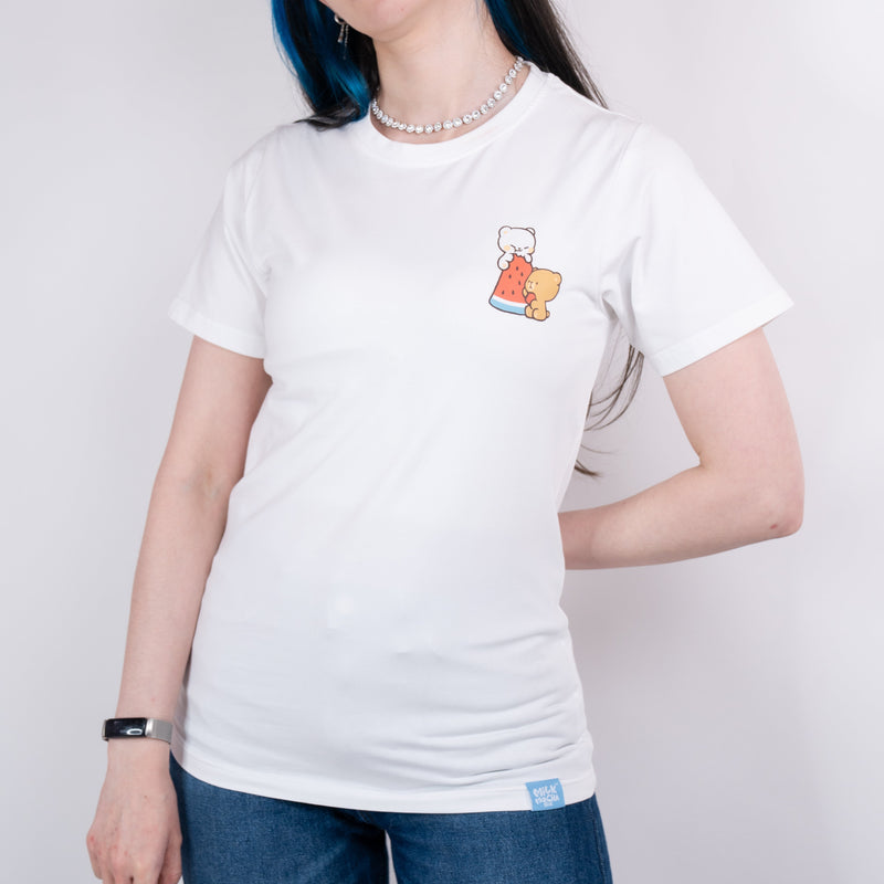 Summer Watermelon T-Shirt T-Shirts Milk Mocha Bear