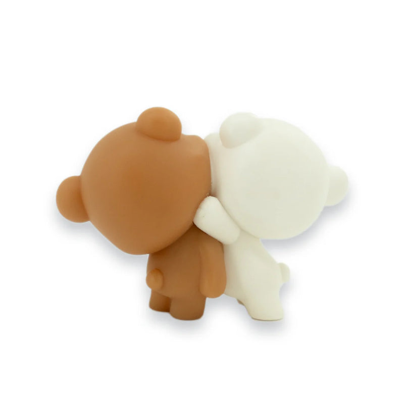 Milk Mocha Bear: Milk Mocha Hugging Figurine Home Decor Milk Mocha Bear