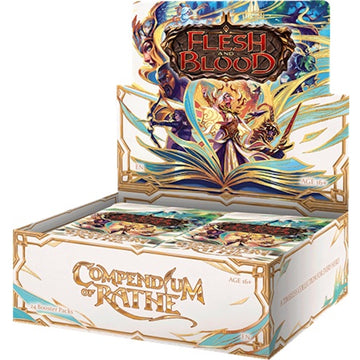 Flesh And Blood TCG: Compendium of Rathe Booster Box - 24 Packs Card Game Legend Story Studios
