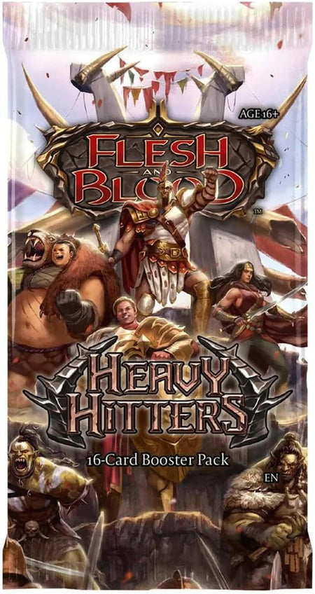 Flesh & Blood TCG: Heavy Hitters Booster Box - 24 Packs Card Game Legend Story Studios