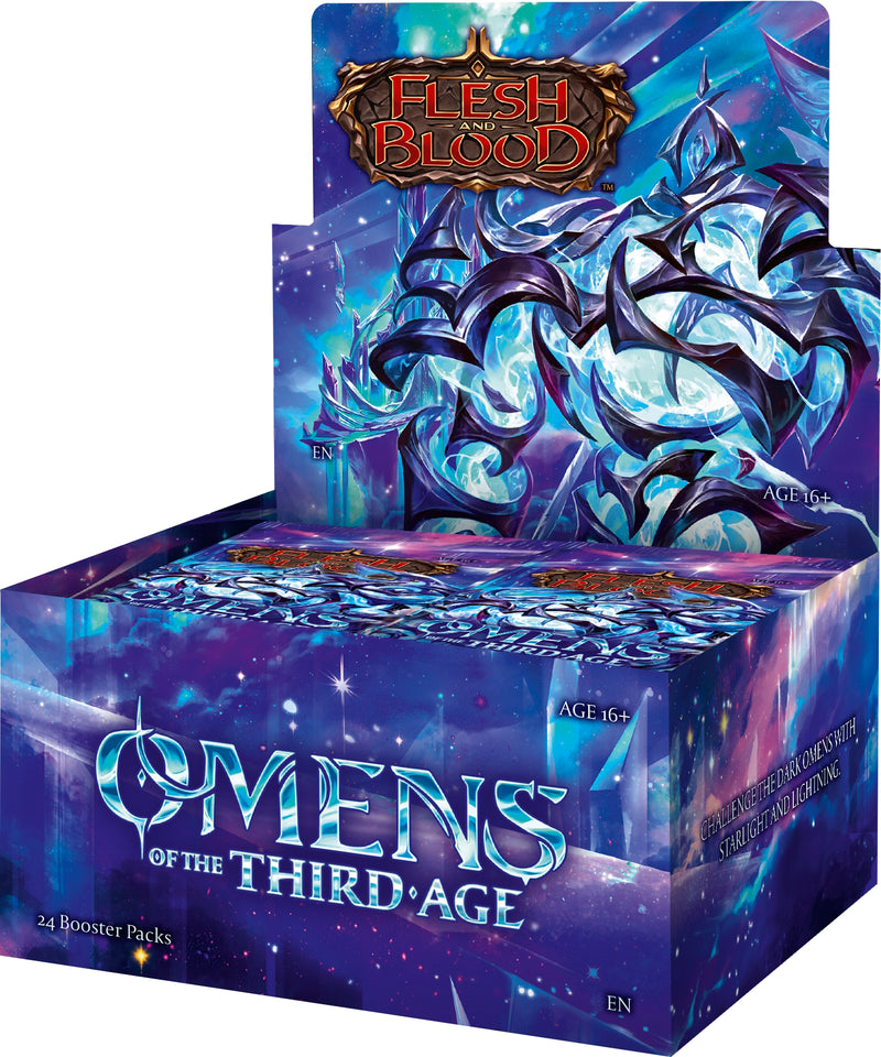 Flesh and Blood TCG: Omens of The Third Age Booster Box Card Game Legend Story Studios