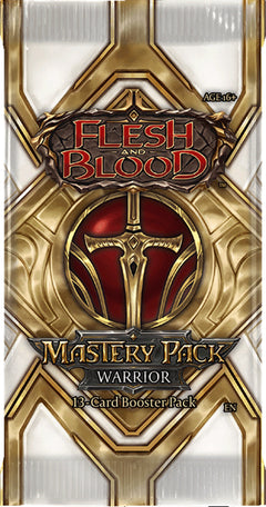 Flesh and Blood TCG: Mastery Pack Warrior Booster Box Card Game Legend Story Studios