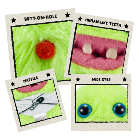 Fuggler Baby Fugg: Neon Green Toys & Games Zuru