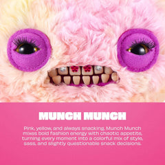 Fuggler Baddies: Munch Munch - Cream Toys & Games Zuru