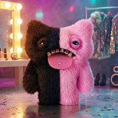 Fuggler Baddies: Wide Eyed Weirdo - Blank/Pink Toys & Games Zuru
