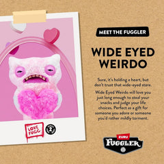 Fuggler: Love Fugg Pink - Series 2 - Wide Eyes Weirdo Toys & Games Zuru