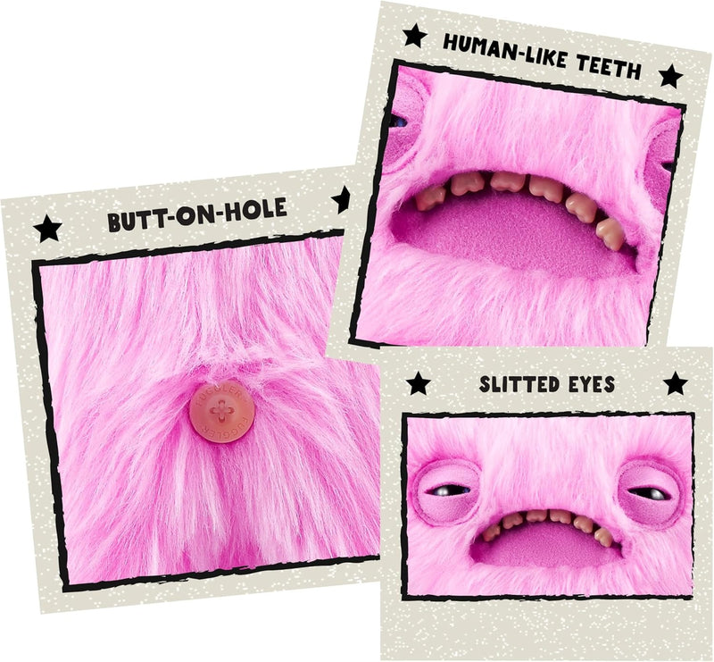 Fuggler Love Fugg: Wide Eyed Weirdo Pink Toys & Games Zuru