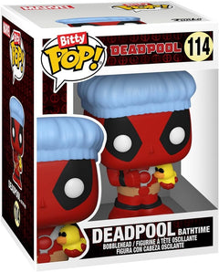 Funko Bitty Pop! Deadpool Bathtime - 4 Pack Vinyl Figure Toys & Games Funko