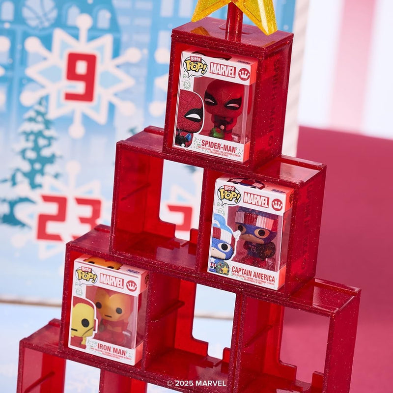 Funko Bitty Pop!: Marvel - Marvel Holiday Advent Calendar Toys & Games Funko